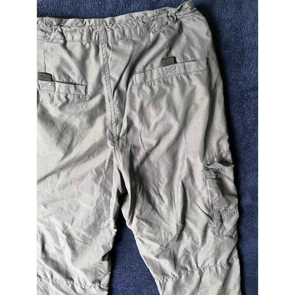 Rare Vintage AMAX Utility Broadcloth Gray Pants Men's 32x34